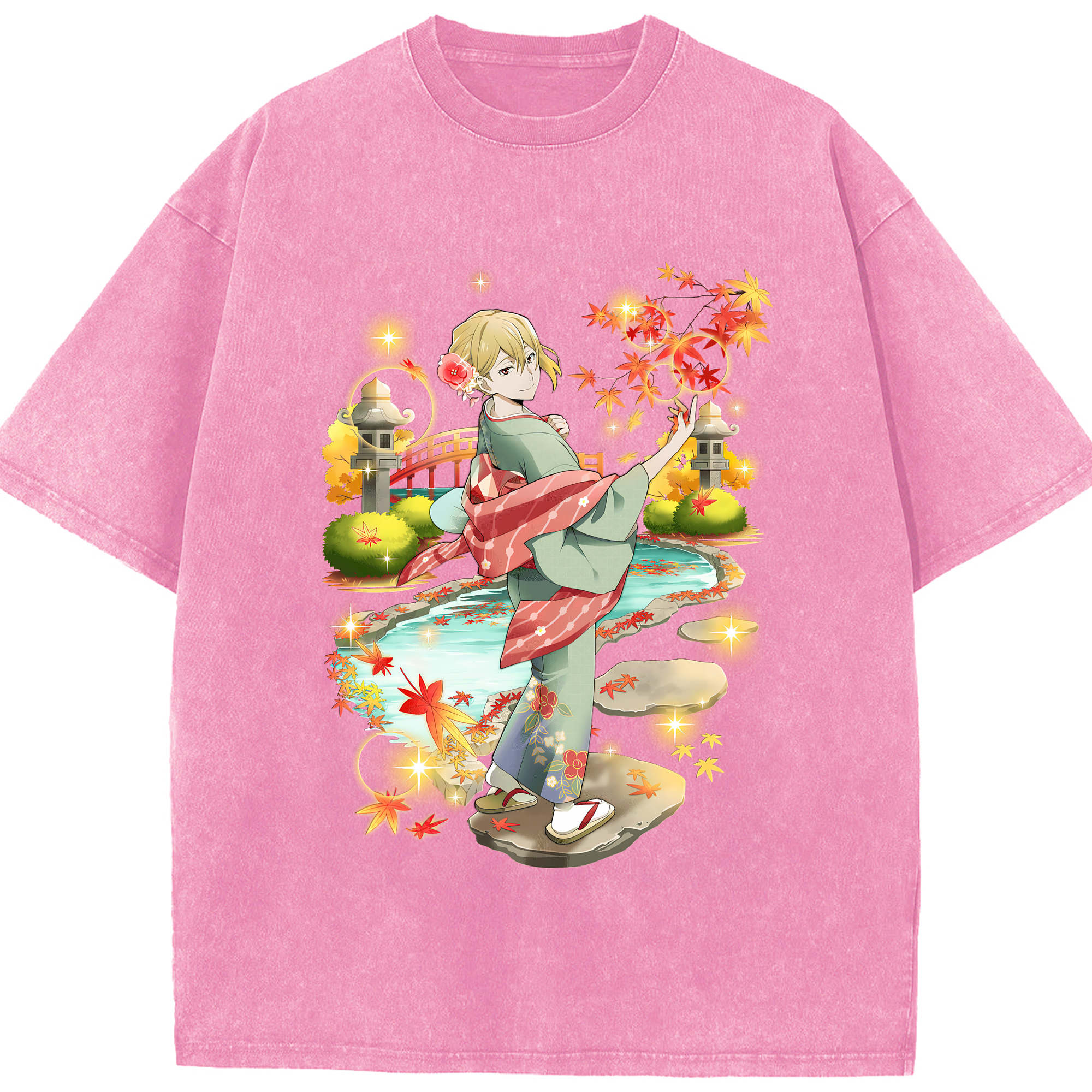 （画像用） 文豪ストレイドッグス Bungo Stray Dogs 綿100% ヴィンテージ風 半袖Tシャツ（フロントプリント）